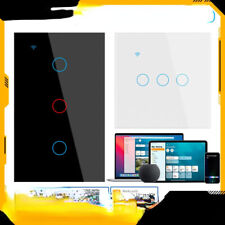 Smart Switch No Neutral EU/US WIFI Touch Switch Wall Smart Home 1/2 /3 Gang - CN