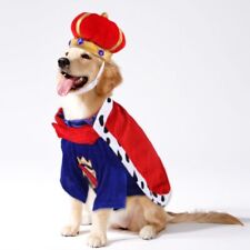 Transformed Dress Up Cat/Dog King Cloak Clothes Pet Halloween Costume Crown Hat - Toronto - Canada