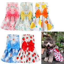Pet Clothes Summer Small Dog Cat Dress Cute Princess Chihuahua Puppy Skirt - Toronto - Canada