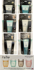 Zip Top Reusable Silicone Food Storage Bags Containers ~ 7 Styles ~YOU CHOOSE!