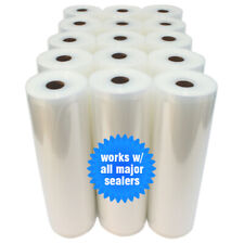 10 GIANT ROLLS 8 x 50' Case Food & Storage Vacuum Sealer Bags! "