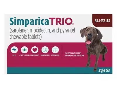 Save 25% on Simparica Trio Brown For Dogs