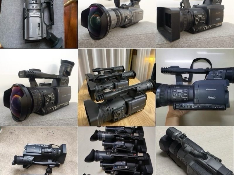 Canon XA75, Sony FDR-AX43, Panasonic HC-X1200, DJI Osmo Pocket 3, Insta360 X5,