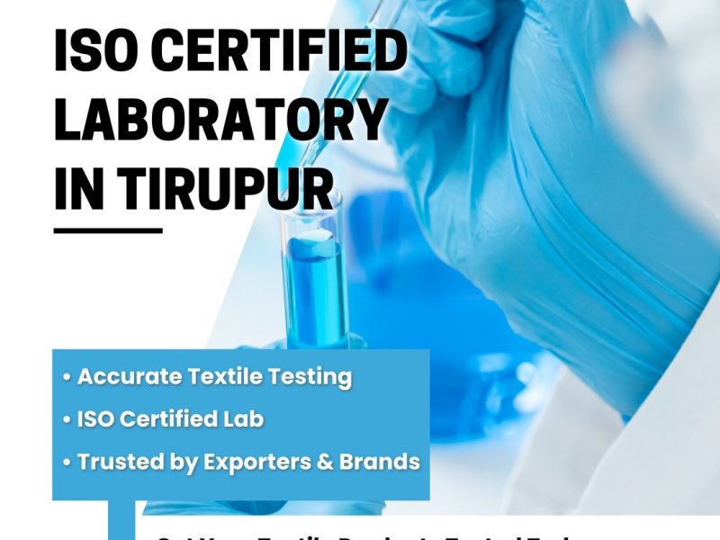 ISO Certified Laboratory in Tirupur