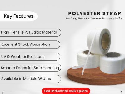 Polyester Strap For Secure Transportation