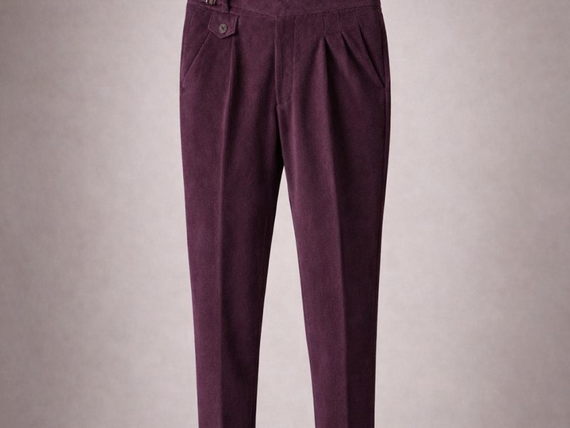 Corduroy Gurkha Pants for Men