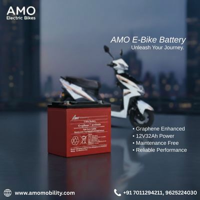 Power Your Ride with AMO E-Bike Battery ⚡