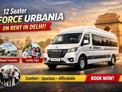 Hire 12 Seater Force Urbania in Delhi for Wedding Guest Transport