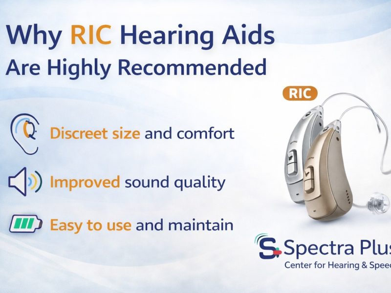 Comfortable & Discreet RIC Hearing Aids
