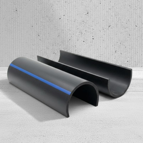 ISI Certified HDPE Half Round Pipes – RCC Alternative for Cable Protection