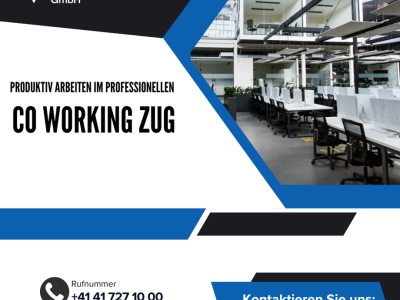 Produktiv arbeiten im professionellen Co Working Zug