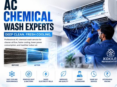 AC Chemical Wash Experts in Madurai