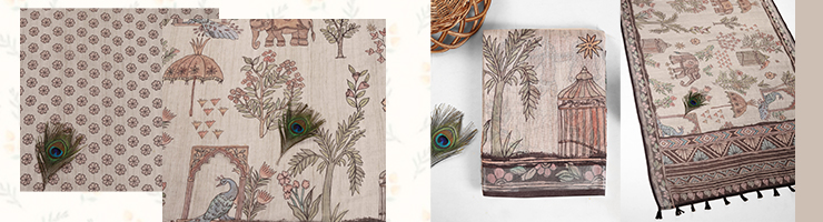 Buy Saree for Women | Chanderi & Kalamkari Saree