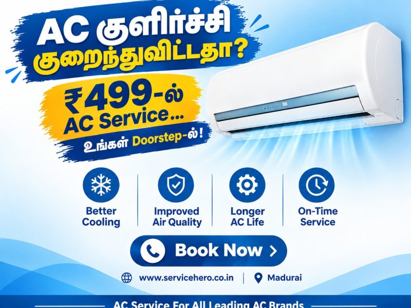 Best Doorstep AC Service Madurai
