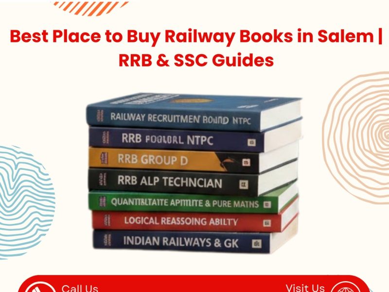 Best Place to Buy Railway Books in Salem