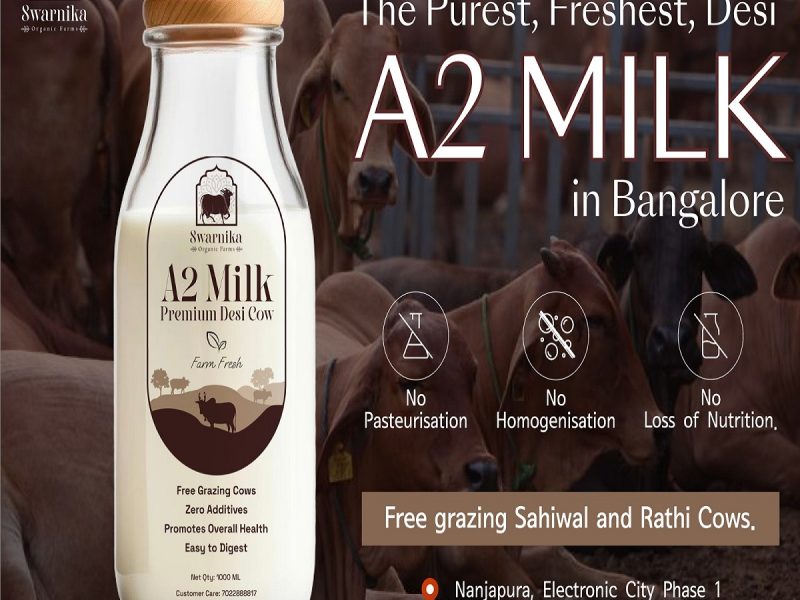 Fresh cow milk in electronic city Bangalore