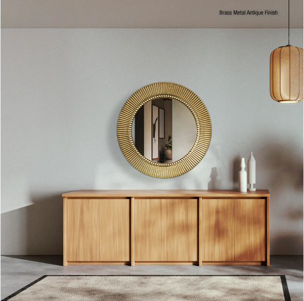 Exclusive Exciting Brass Framed Wall Mirrors