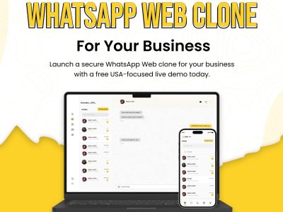 Build a WhatsApp Web Clone for Your Business – Free USA Demo