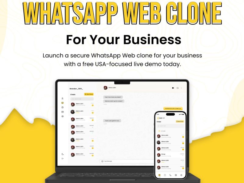 Build a WhatsApp Web Clone for Your Business – Free USA Demo