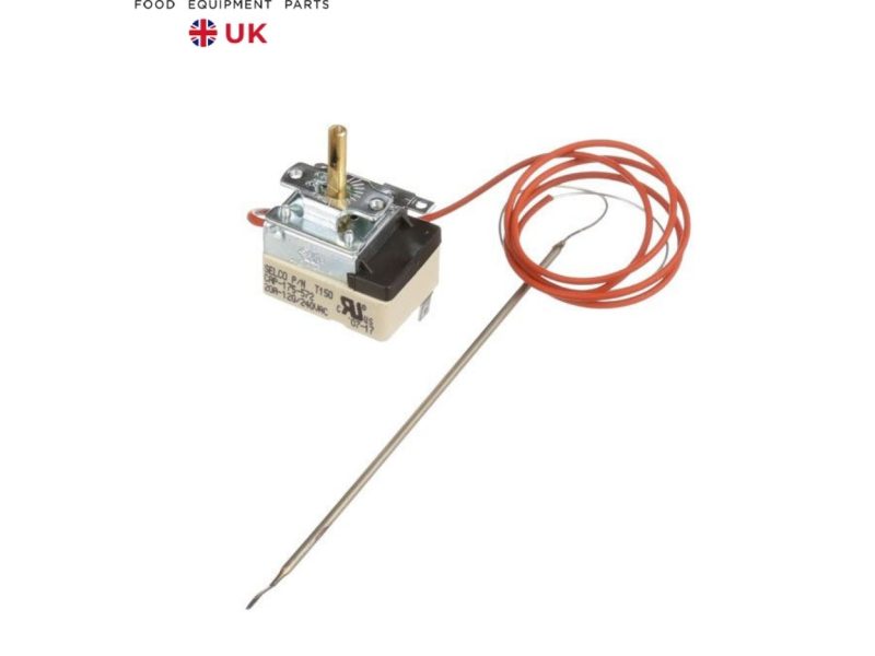 Cadco 60019TH T150 Thermostat W/ 1/8" X 9" Bulb, D-Stem