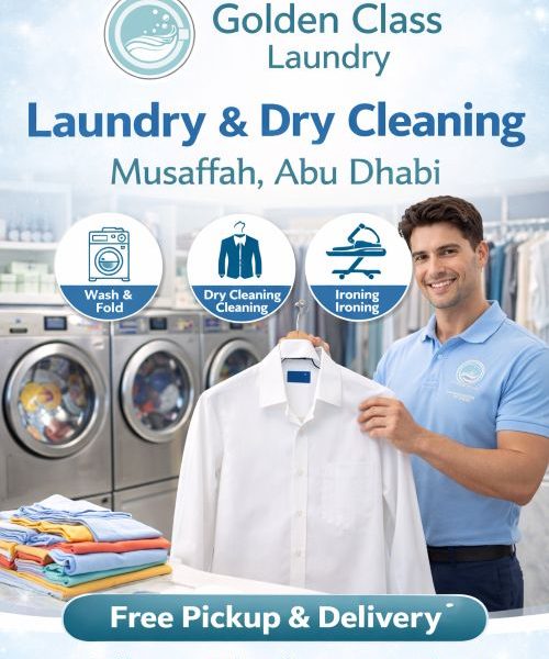 Laundry & Dry Cleaning Services in Mussafah: