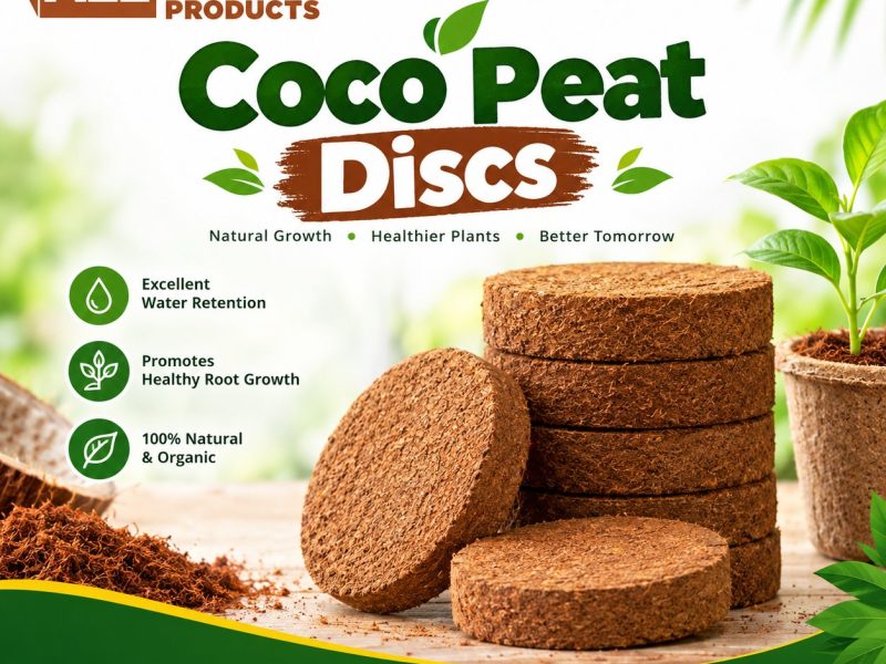 Coco Peat Discs for Natural Growth