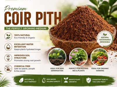 Coir Pith Perfect Growing Medium