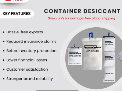 Container Desiccant for Damage Free Global Shipping