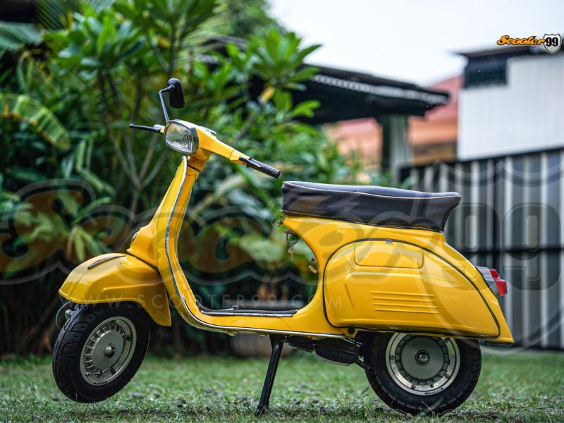Vespa Piaggio 150 Super Yellow – Classic 2-Stroke Vintage