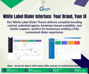 White Label Dialer Interface Your Brand, Your UI
