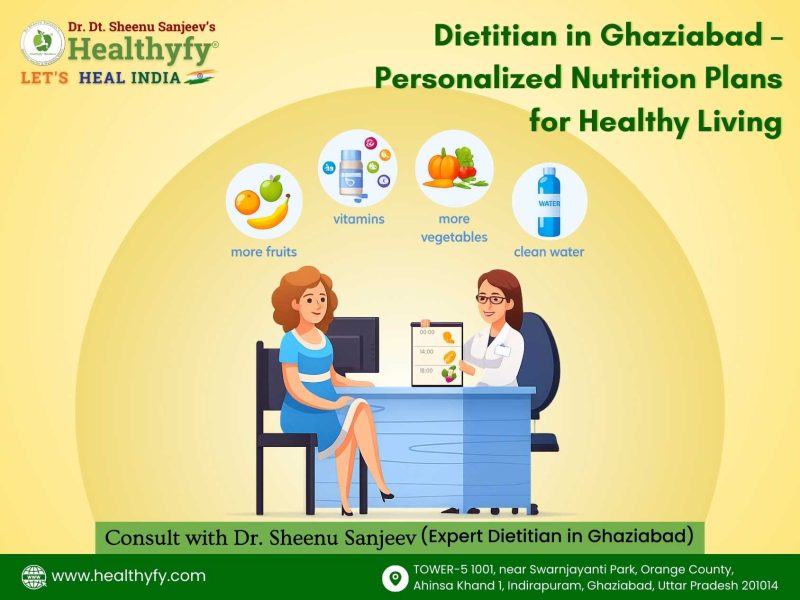 Dietitian in Ghaziabad – Personalized Nutrition Plans for Healthy Living