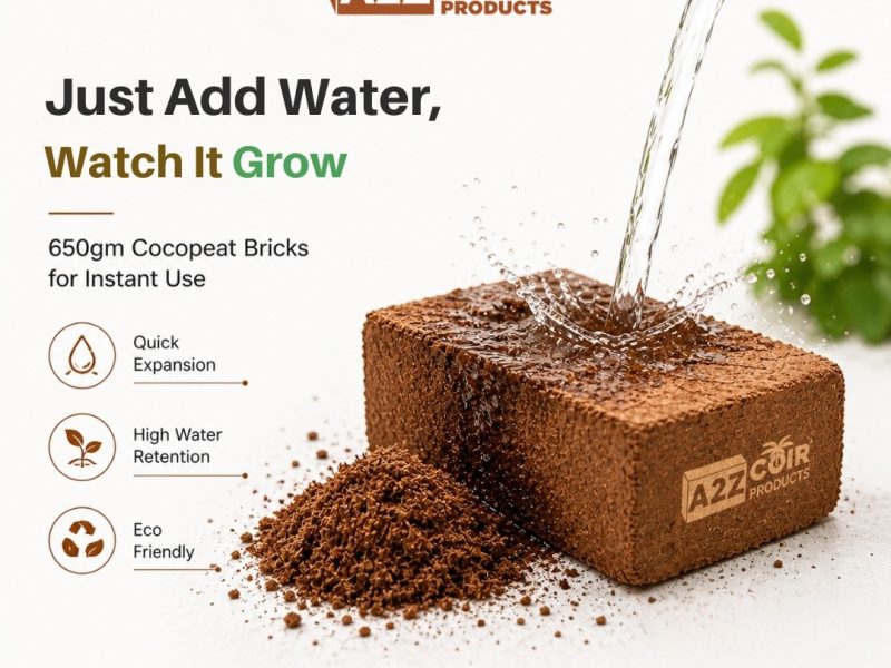 Eco Friendly Cocopeat Blocks