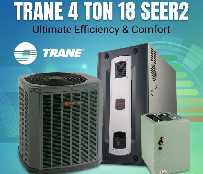 Trane 4 Ton 18 SEER2 Communicating AC & Gas Furnace System – FREE Installation