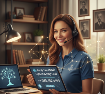Family Tree Maker Customer Care Number – Get Instant Help for Your Genealogy Software