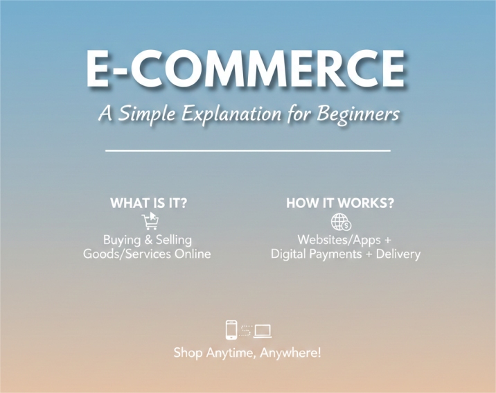 What is e-commerce? A Simple Explanation for Beginners