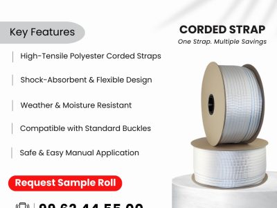 High Tensile Polyester Corded Straps