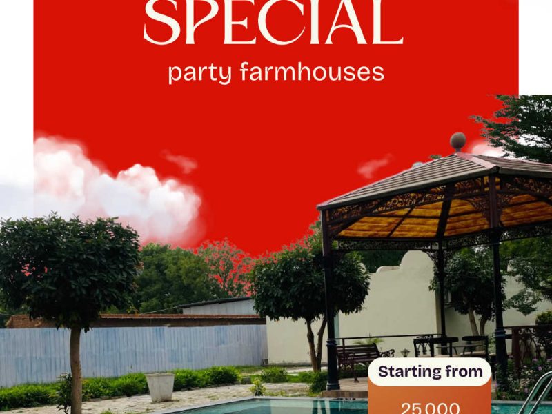 Holi Bash in Your Private Farmhouse Escape