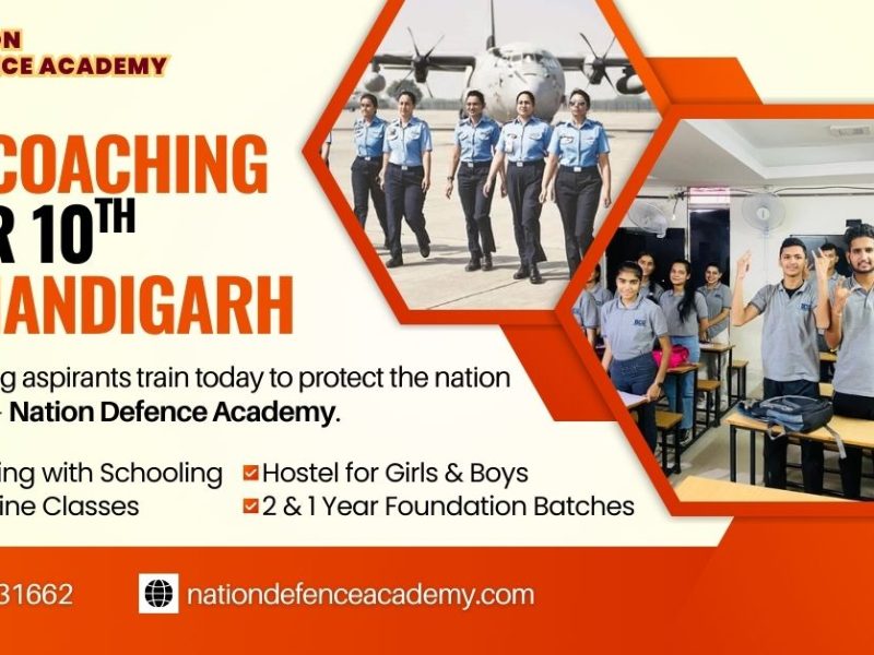 How to prepare for NDA after 10th in Chandigarh