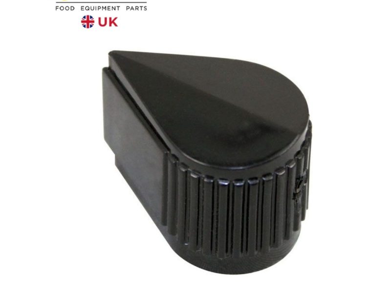 Imperial 36302 Black Thermostat Indicator Knob 1-3/8" DIA, Mount 1/4" Round