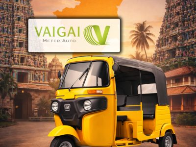 Not having a smart phone but still wanna book a ride? Call Vaigai meter auto Madurai