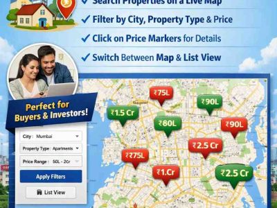 Online Property Map for Real Estate Search & Investment