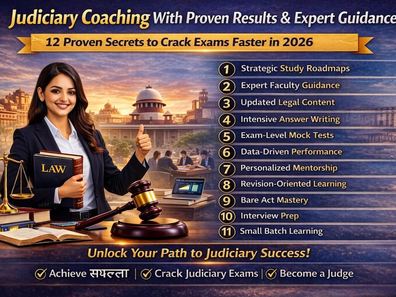 Judiciary coaching in jaipur with expert guidance