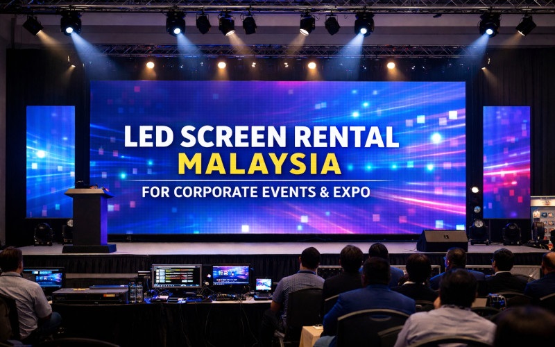 LED Screen Rental in Malaysia for Corporate Events and Expo