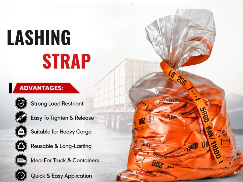 Lashing Strap Suitable for Heavy Cargo