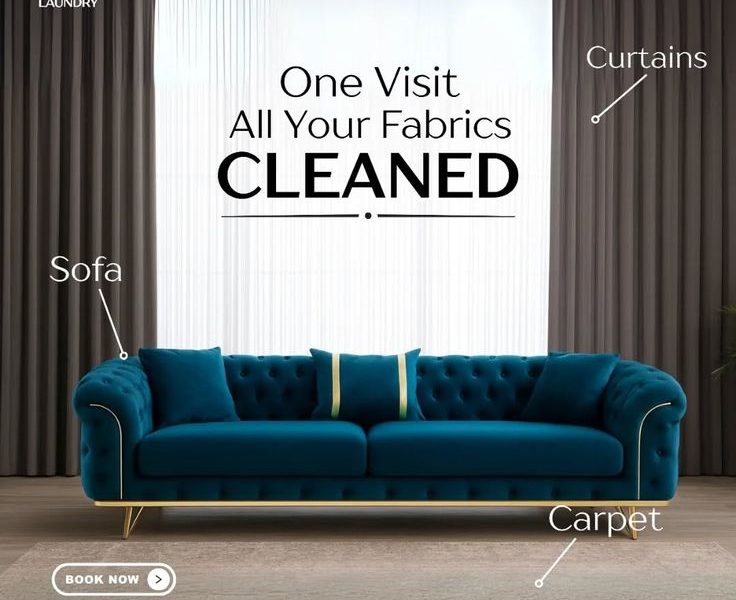 Same-Day Curtain & Carpet Cleaning Services in Abu Dhabi – Book Now for Eid