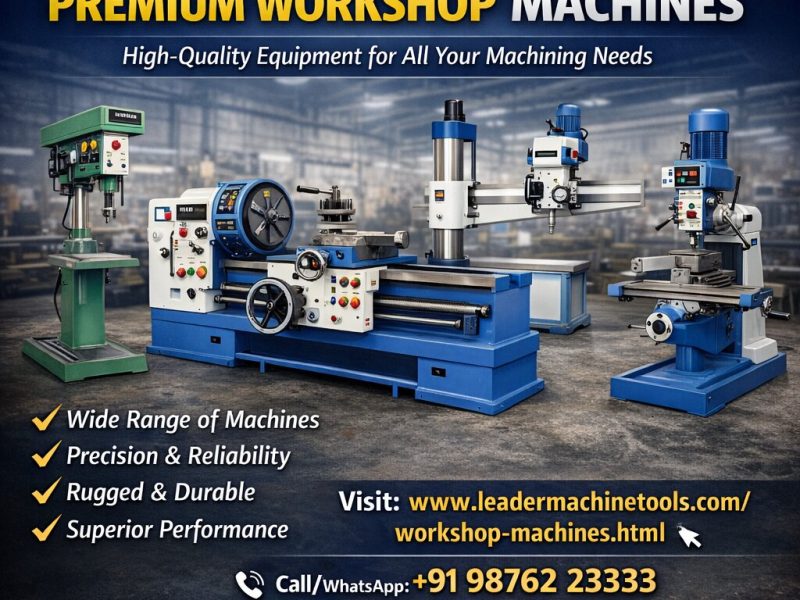 Workshop Machines Manufacturer in India
