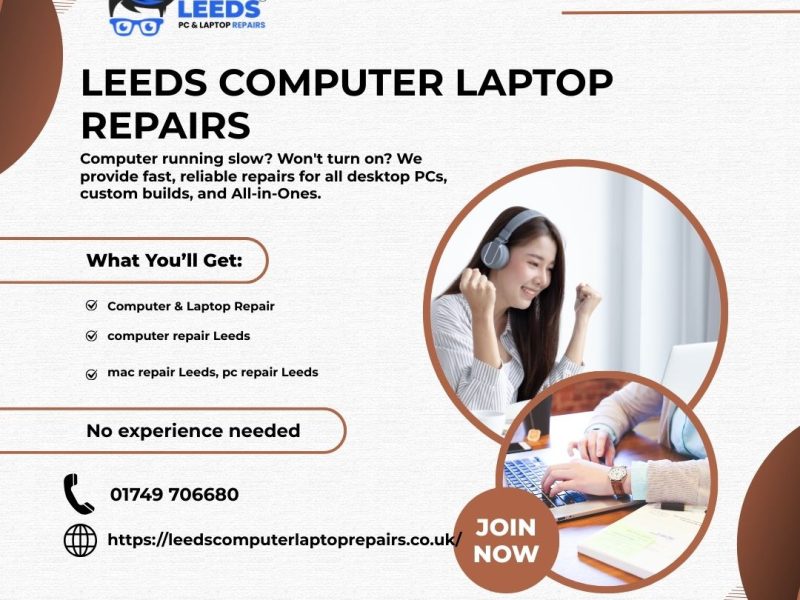 Top-Rated Laptop & Computer Repair Shops in Leeds (United Kingdom)