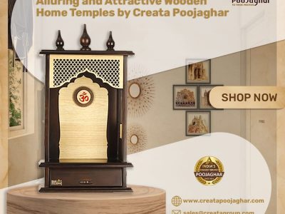 modern luxury mandir