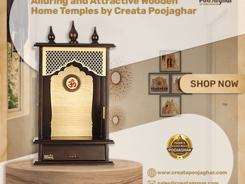 modern luxury mandir