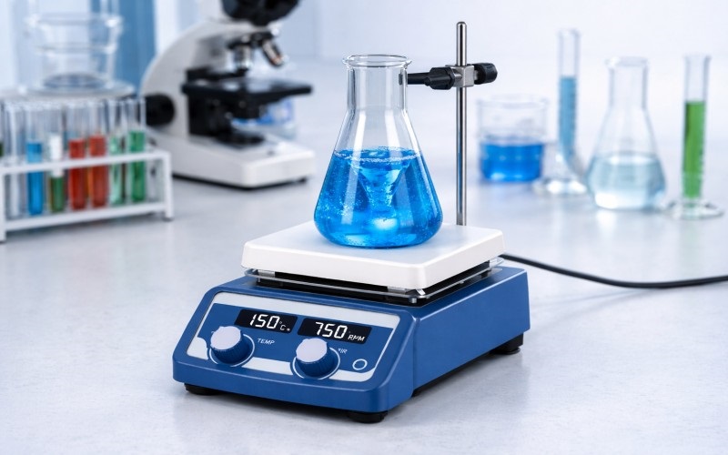 Laboratory Magnetic Hotplate Stirrer for Consistent Heating